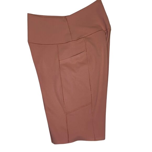 Uniqlo AIRism Ultra Stretch Working Out Shorts with Pockets Pink/Mauve Size XS - Picture 5 of 7